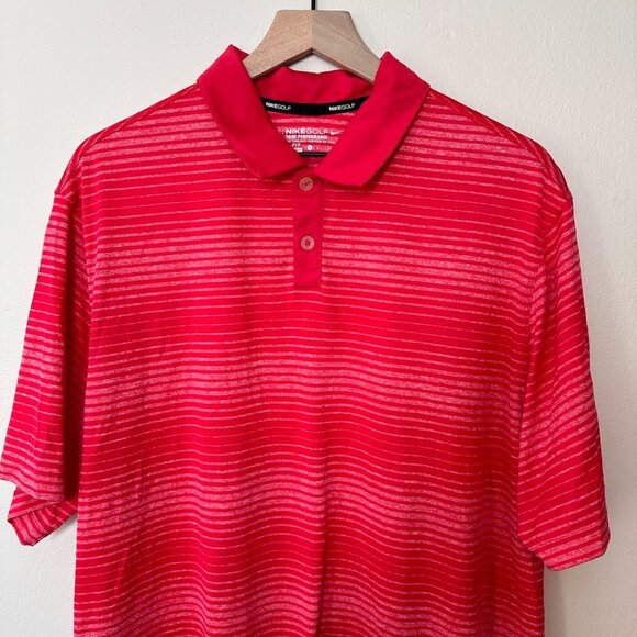 Nike Golf Tour Performance Dri Fit Polo Pink Mens XL - Picture 2 of 9